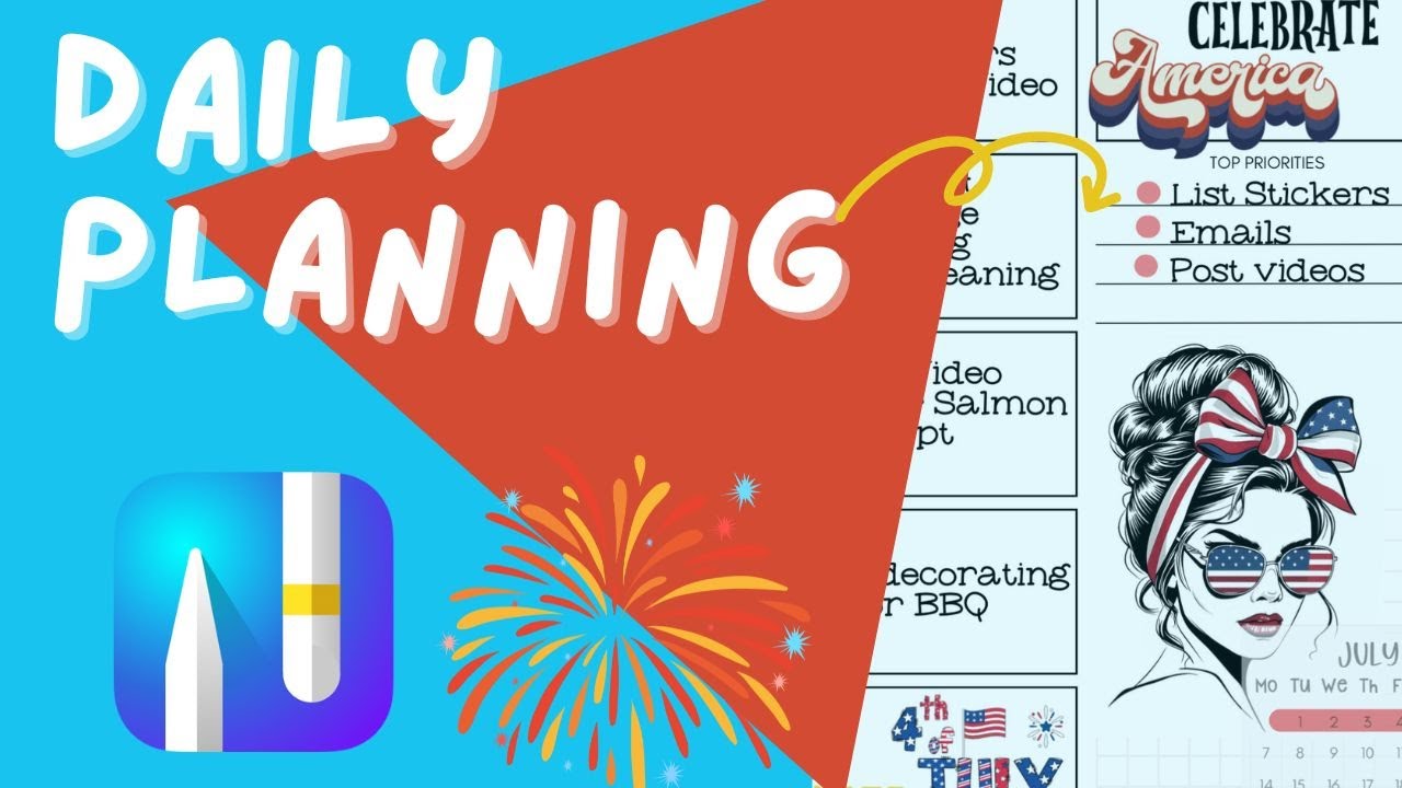 Daily Planner Tips for Noteful with Free Daily Stickers to Try