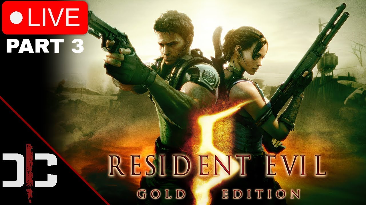 🔴LIVE - Resident Evil 5 - Requiem Waiting Room - Part 3 Playthrough - 4k Texture Mod