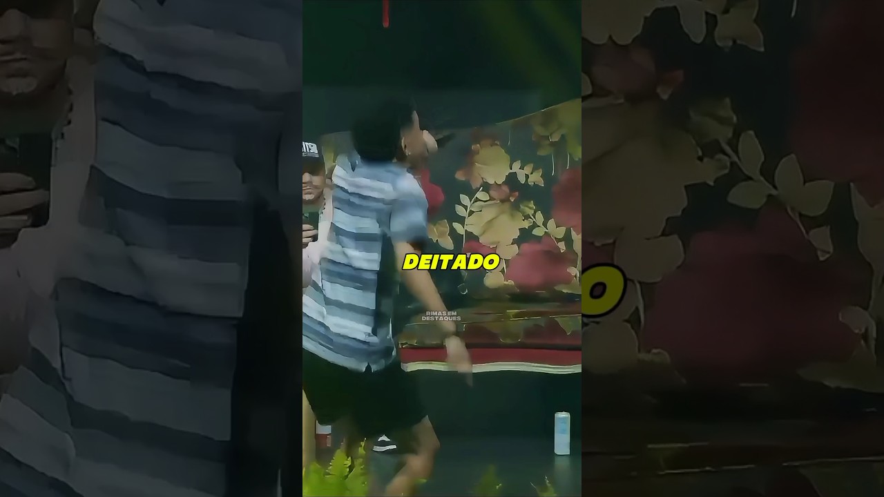 Tonh&atilde;o amassou no jardim das rimas 😱🔥 #viralvideo #reels #batalhaderimas #viralvideo