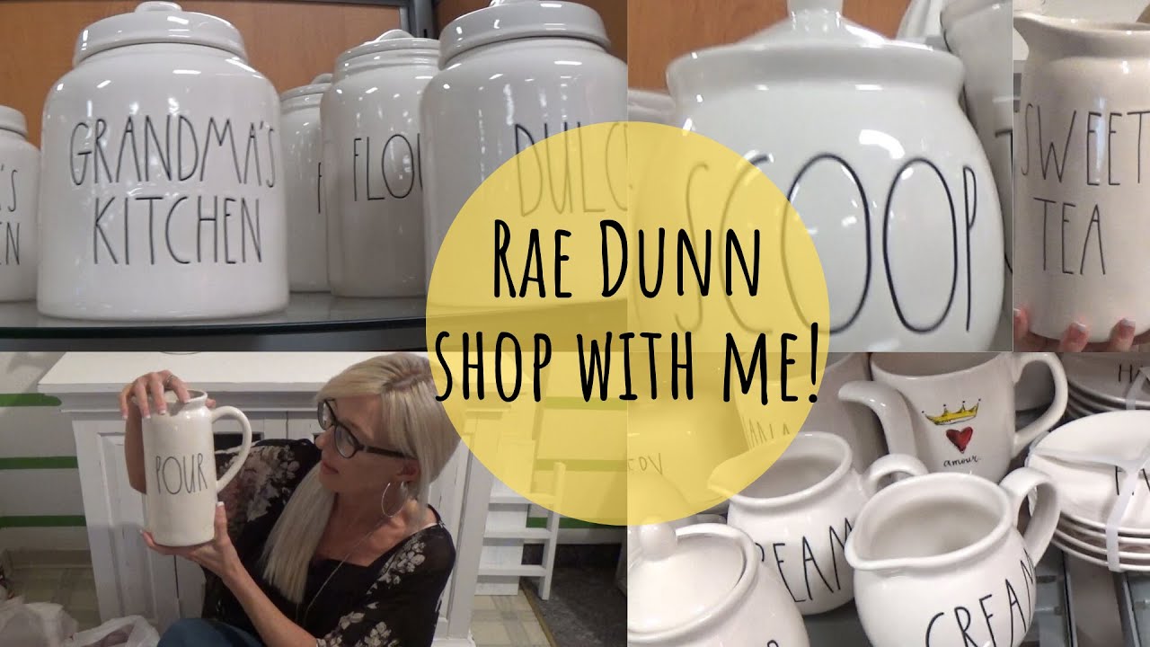 RAE DUNN HAUL | Shop with me | TJ MAXX