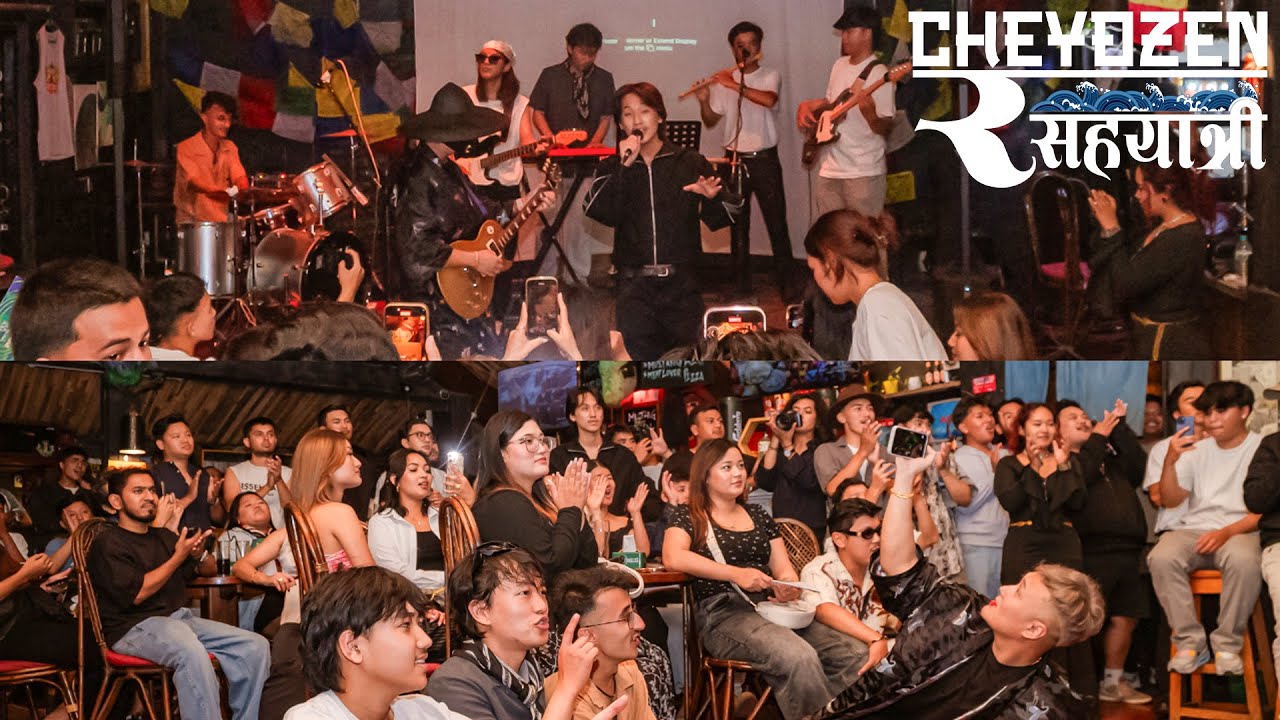 OUR FIRST BAND LIVE SHOW 🥰 || CHEYOZEN र सहयात्री 🌊 || A NIGHT TO REMEMBER 💛