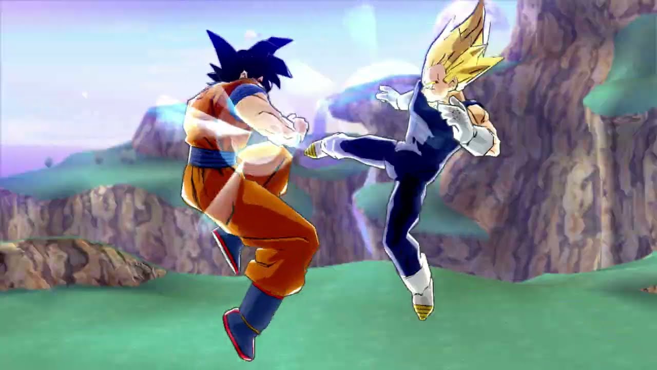 Goku Vs Vegeta! [Dragonball Z Budokai 3 HD] | NO COMMENTARY
