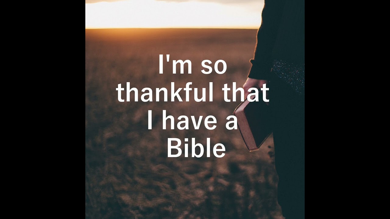 I have a Bible (Hyles-Anderson) with LYRICS