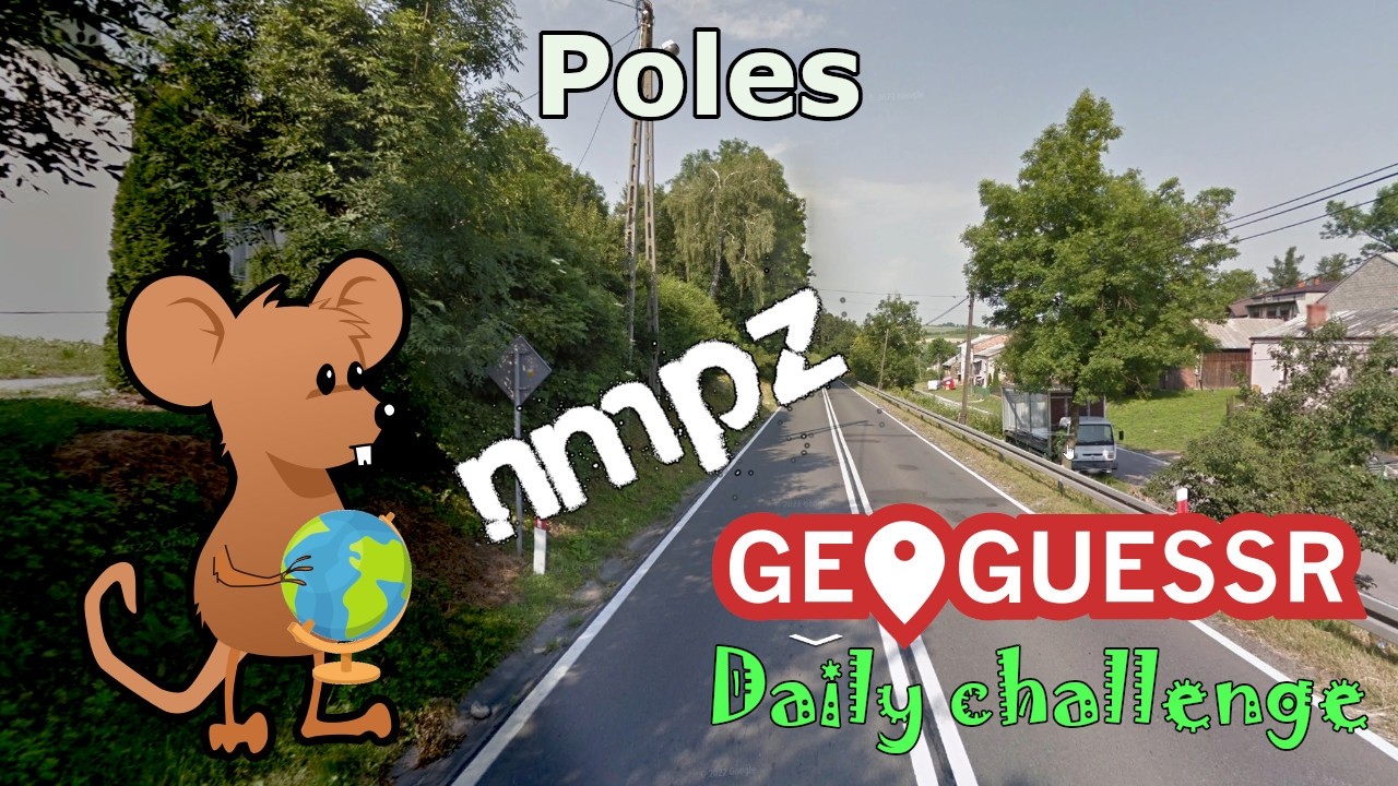 Geoguessr Daily Challenge - NMPZ - These Poles Are A Big Clue
