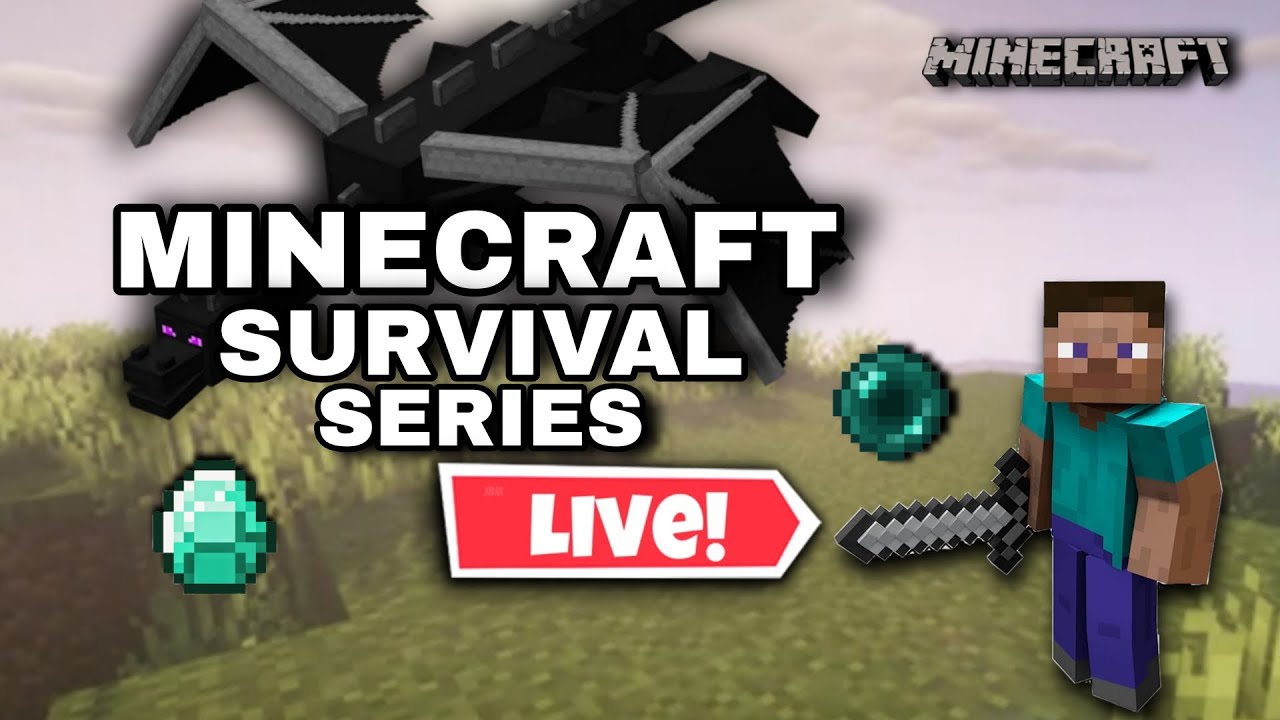 Minecraft Survival Live | New World Adventure Hindi | Let’s Build & Survive 🔥