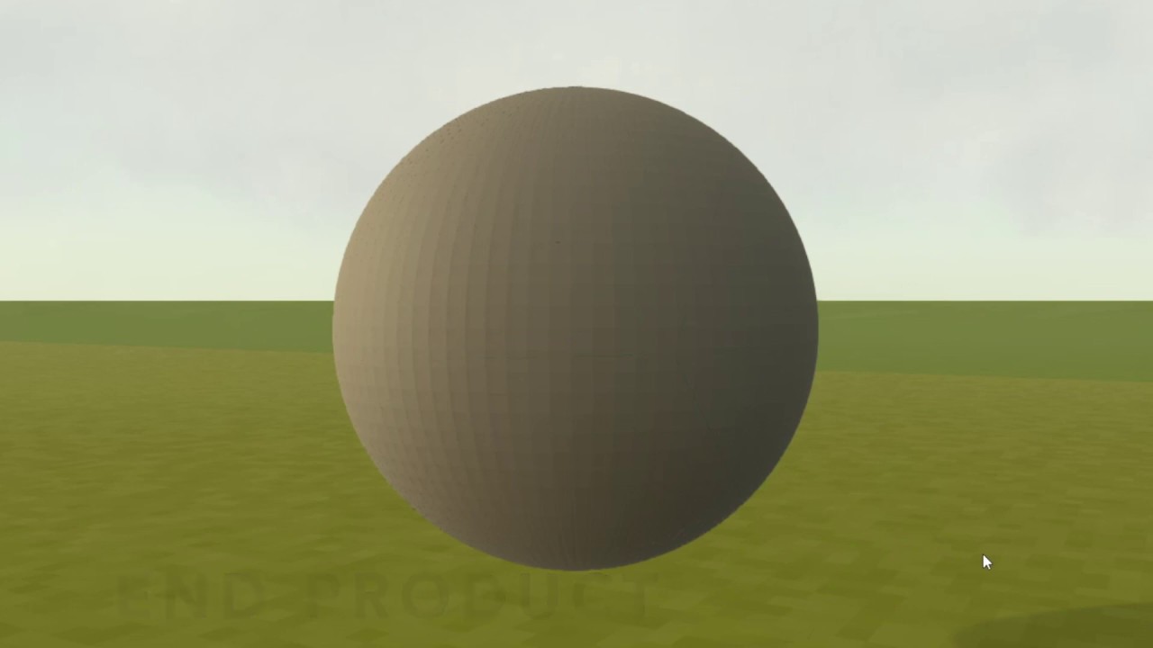 Create a Perfect Sphere in Ylands (Tutorial)
