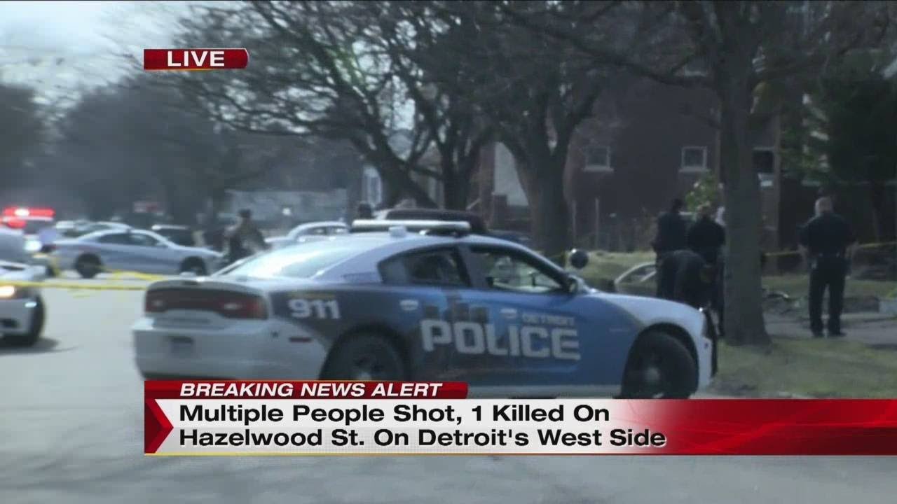 Multiple people shot, 1 killed on Hazelwood St. on Detroit’s west side