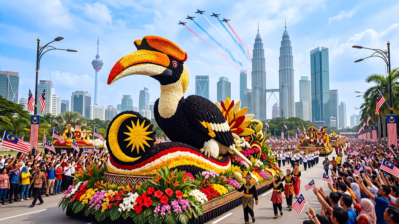 🇲🇾 Malaysia Merdeka Parade Rehearsal 2026 🎉 Military, Culture & National Pride