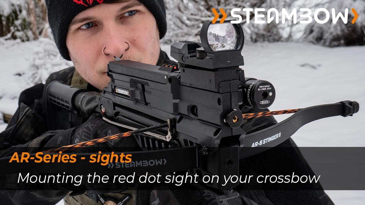 Steambow&rsquo;s own Stinger II Tactical, Part 4: the red dot sight