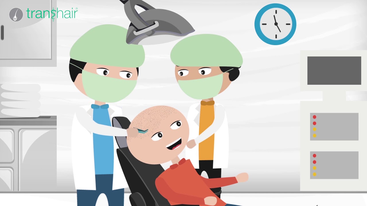 FUE-haartransplantatie bij Transhair
