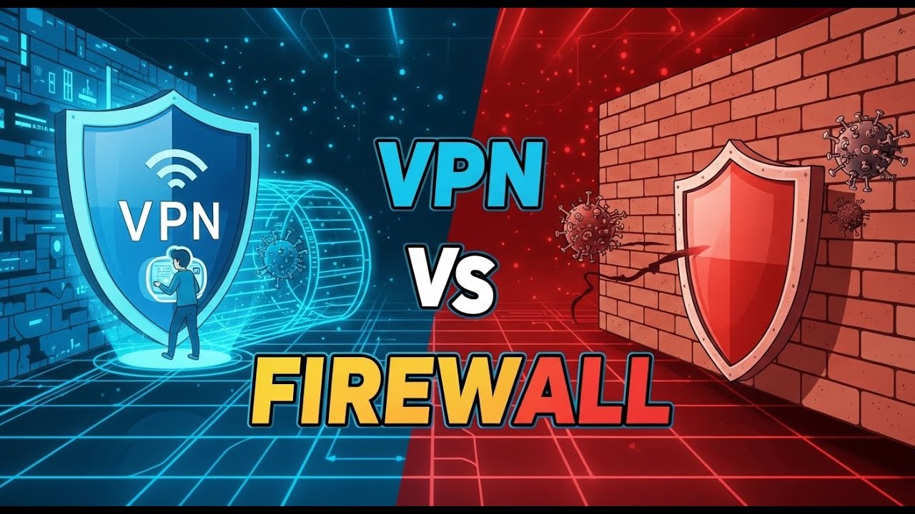 VPN vs Firewall What's the Difference (You Probably Need Both)