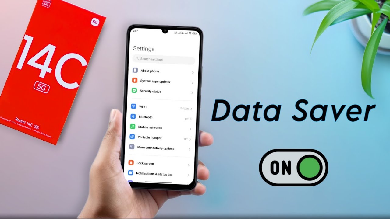 Redmi 14c Data Saver Settings ⚡ Redmi 14c 5g me Data Saver Kaise On Kare