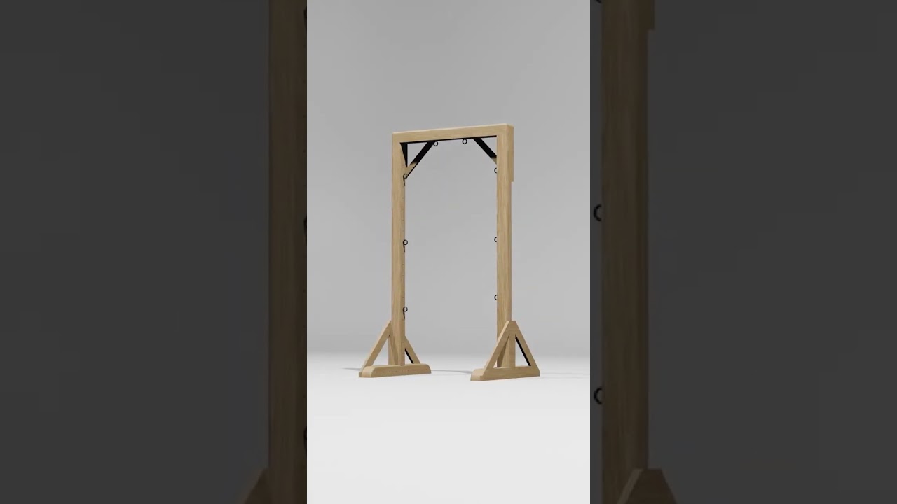 DIY suspension for bondage #wood #woodworking #woodwork #animation #wooden #furniture #diy