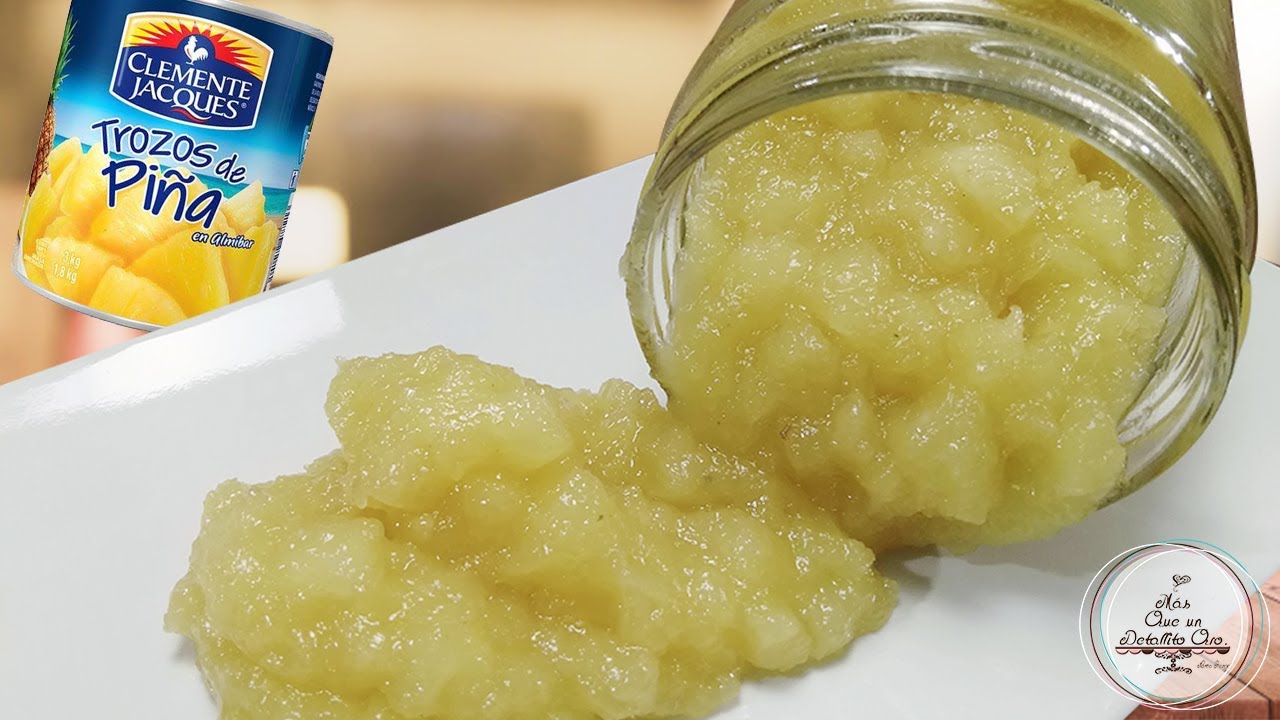 MERMELADA DE PIÑA HORNEABLE #mermeladadepiñahorneable 