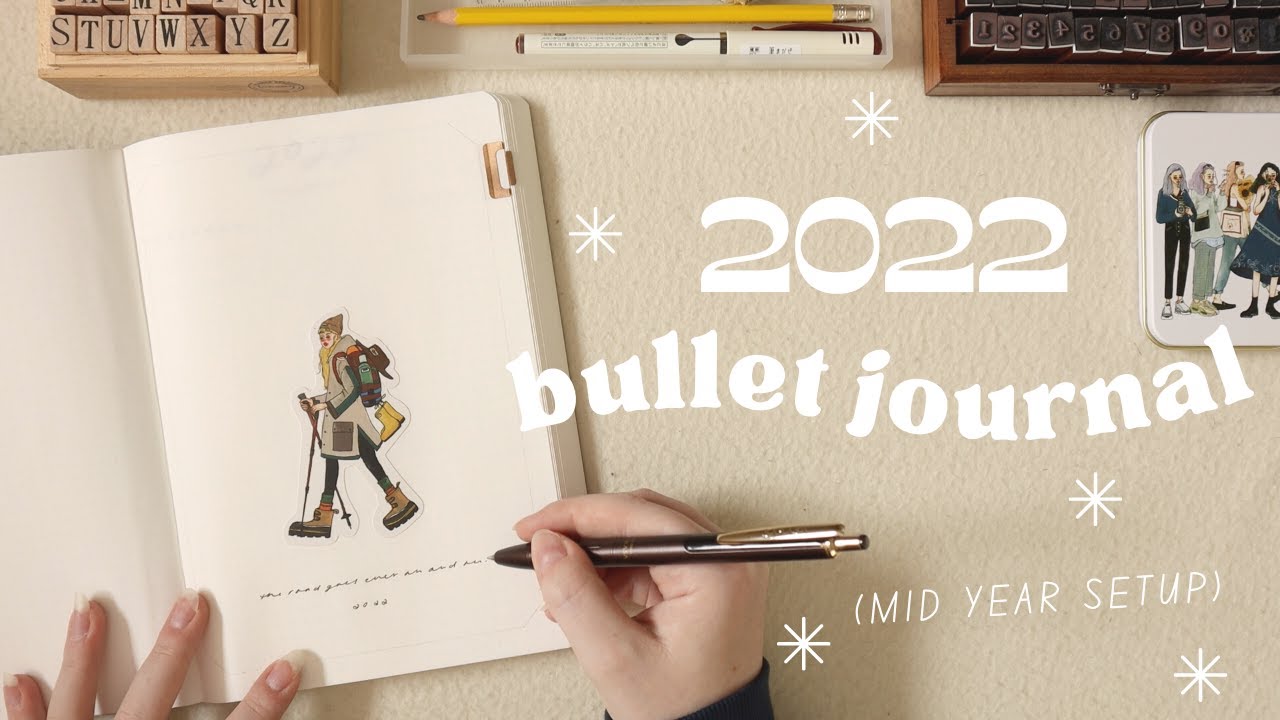 Time to Setup a New Bullet Journal! ✸  My Cozy & Minimalist Bujo Setup for 2022