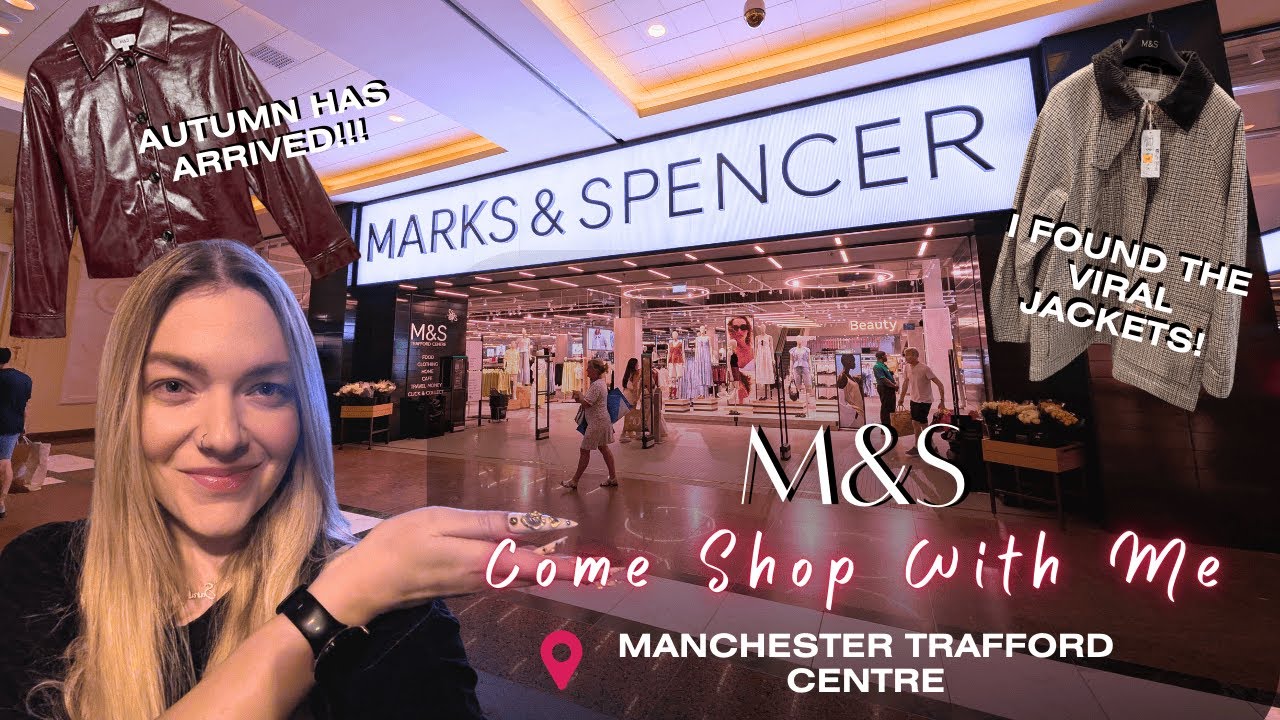 👗 Marks & Spencer New In August | Shop With Me Trafford Centre Manchester 🛍️