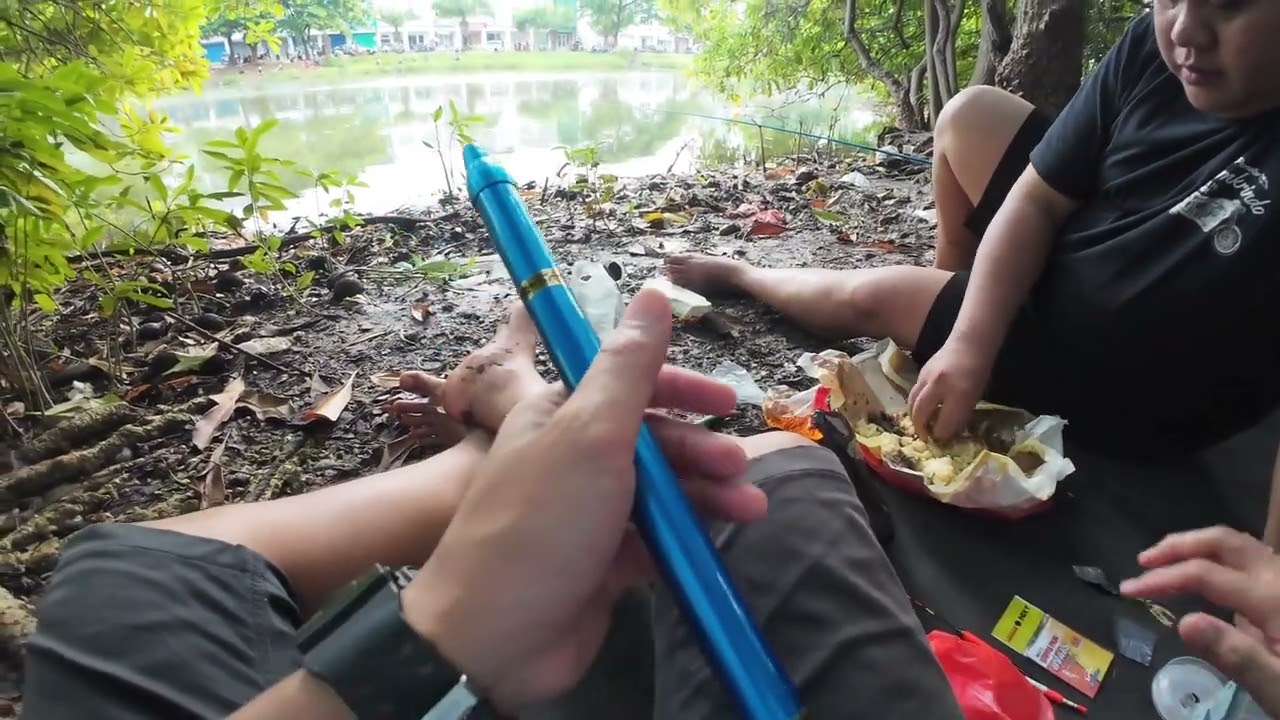 walaupun belom ada hasil tetep mancing #mancing #mancingmania 