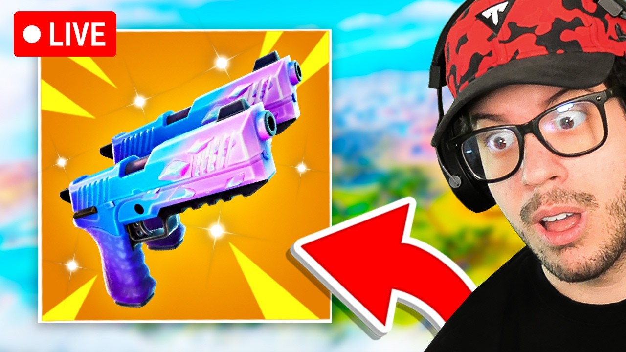 🔴 LIVE! - NEW UPDATE! EXOTIC WEAPONS are BACK in FORTNITE!