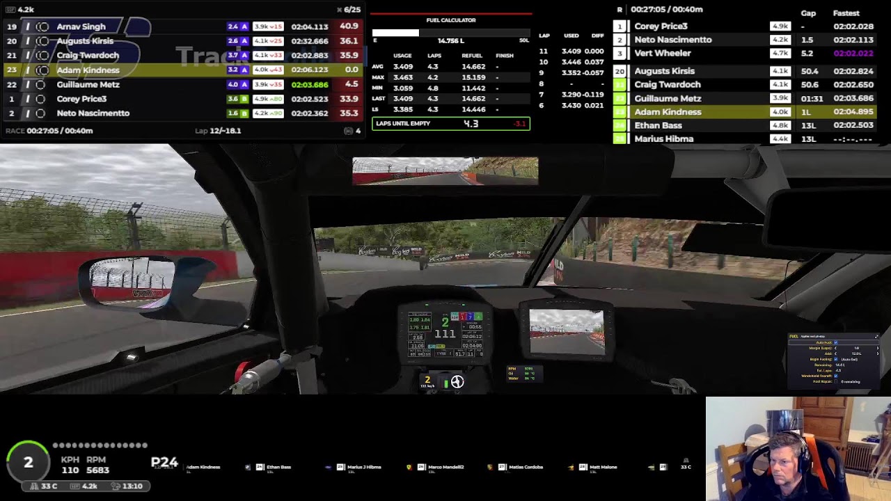 GT Sprint - IRacing GT3 Bathurst
