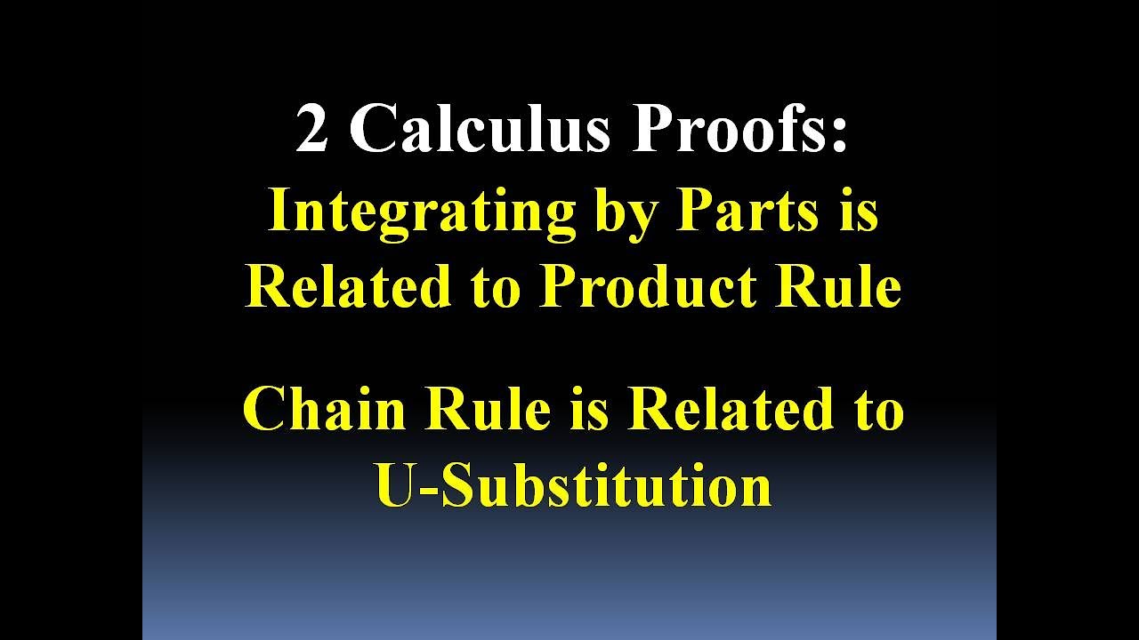 Two Calculus Proofs Made Easy!