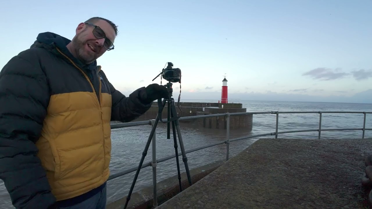 Landscape Photography at Watchet Lighthouse and Marina in Somerset including Bonus Images at the End