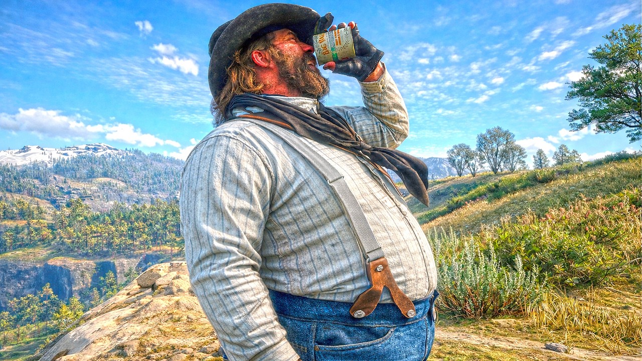 O Quão Rápido o Arthur Consegue Ficar Gordo em RDR2?