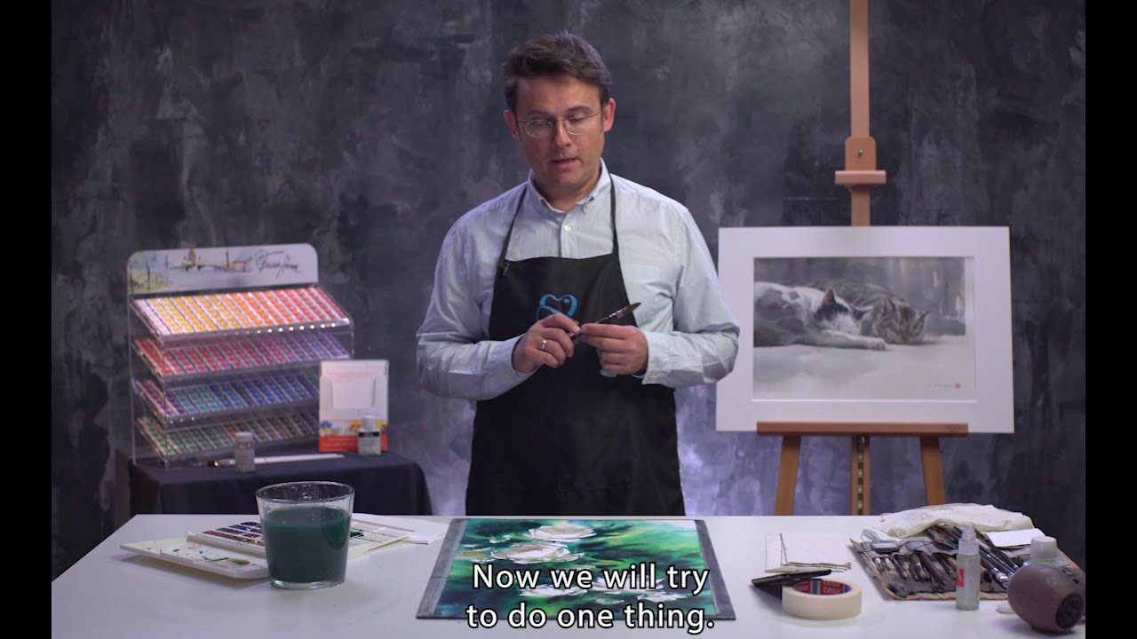 Konstantin Sterkhov's watercolour masterclass. Lesson 5
