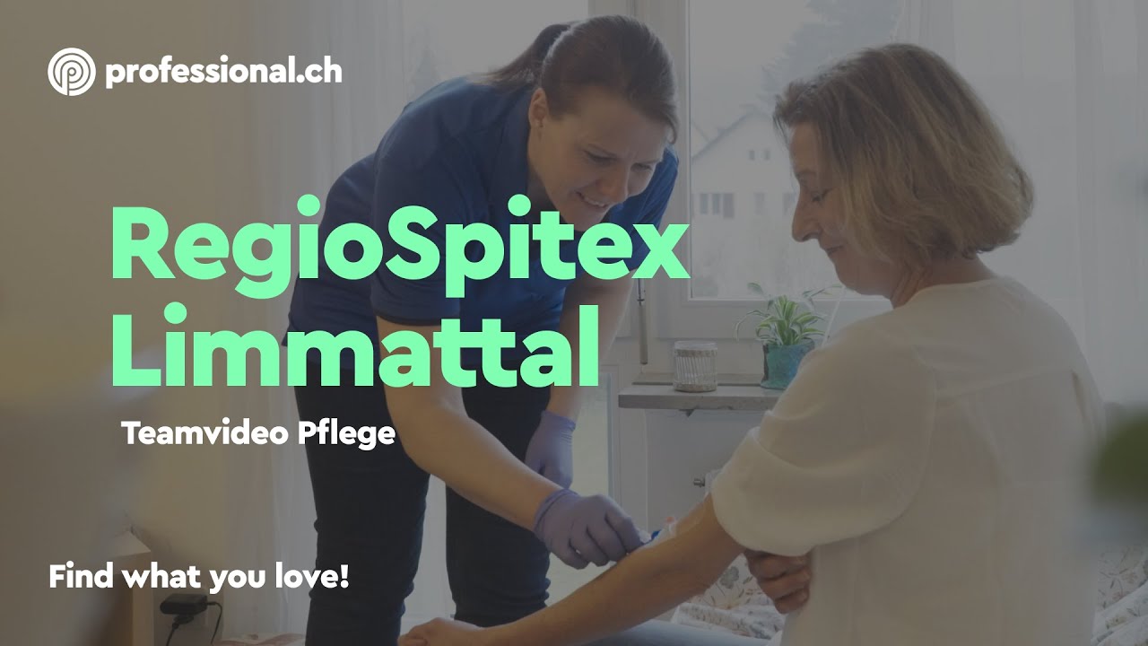 Warum Pflege bei uns mehr ist als ein Beruf – RegioSpitex Limmattal | professional.ch