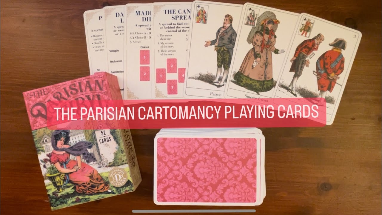 The Parisian Sibyl Fortune Telling Cartomancy Playing Cards