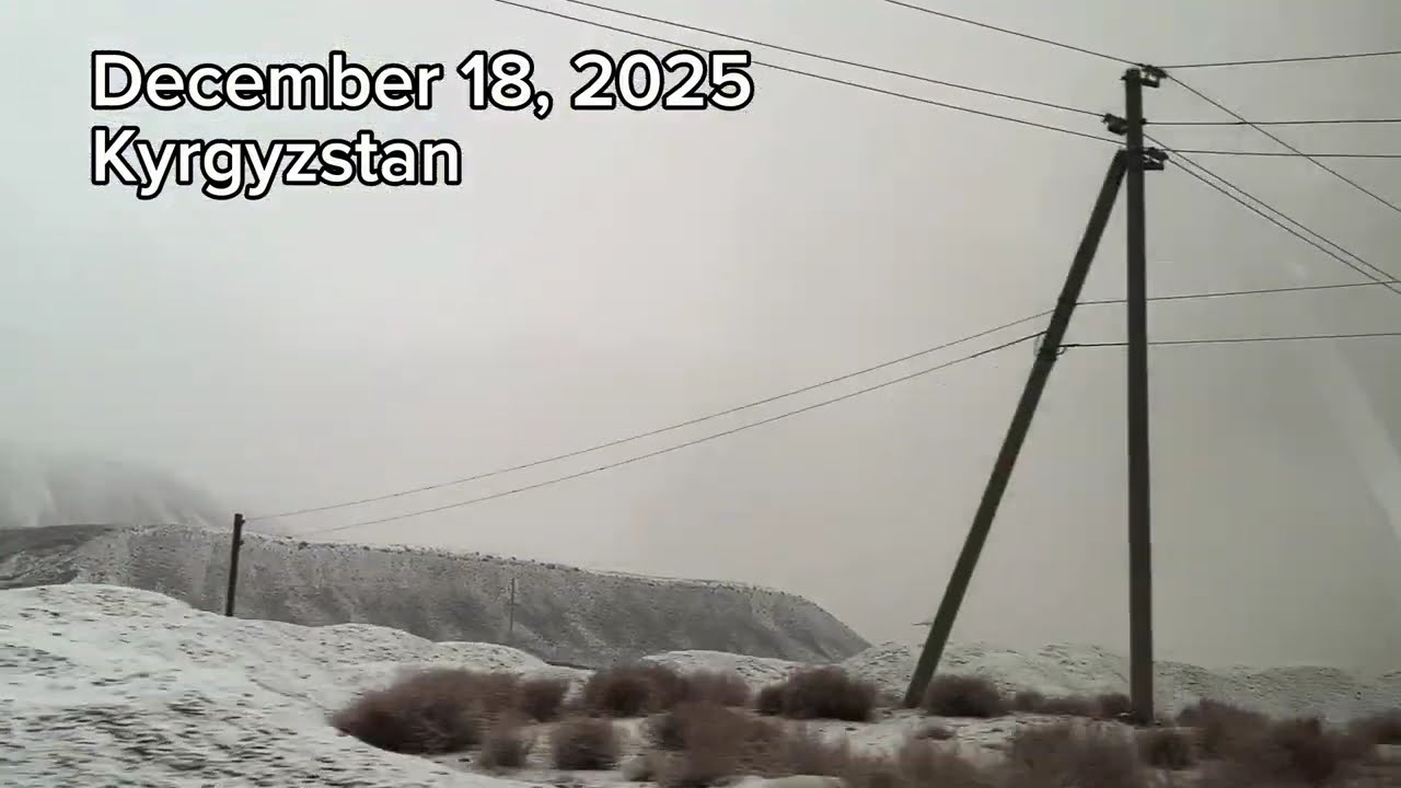 Snow in Kyrgyzstan | Traveling