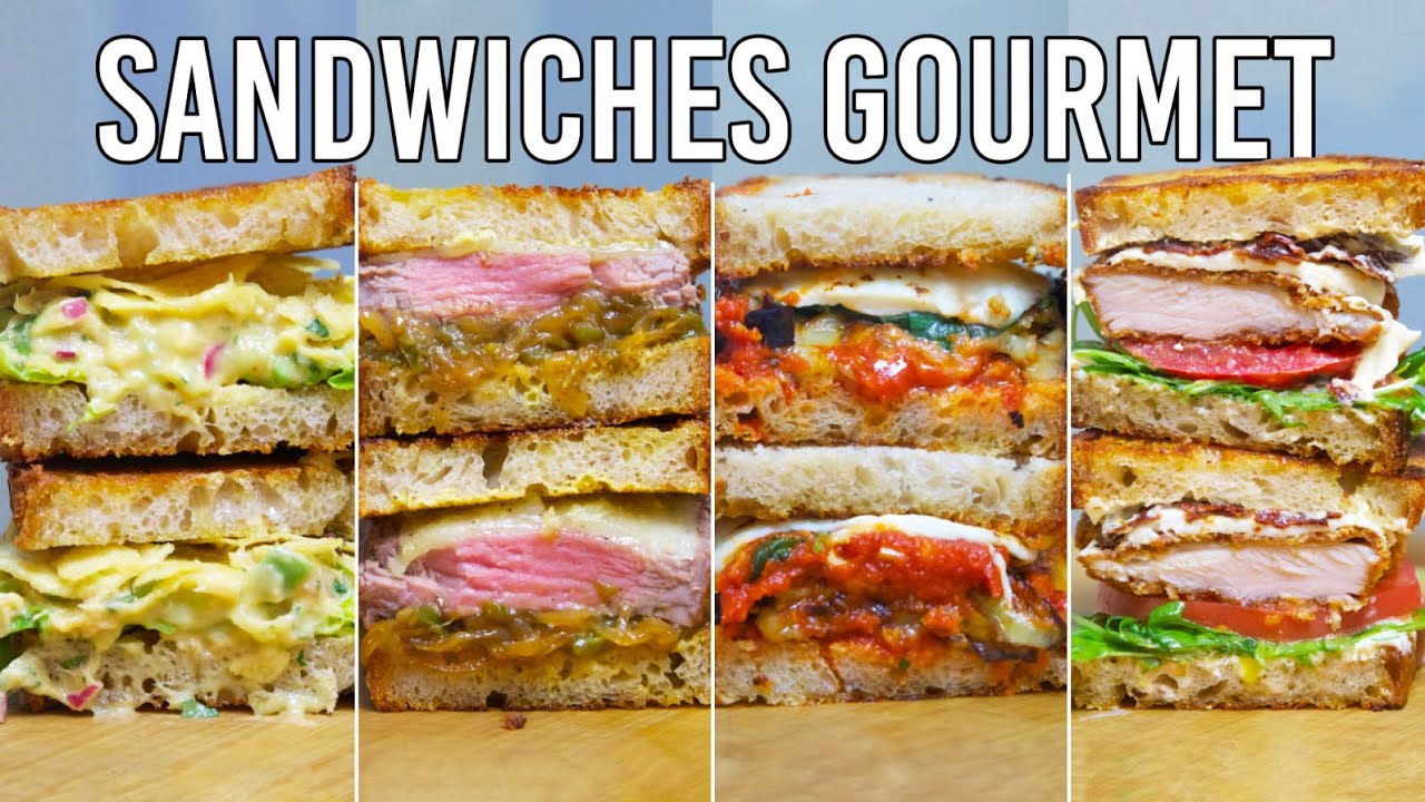 Cuatro bocadillos de lujo para darte un homenaje