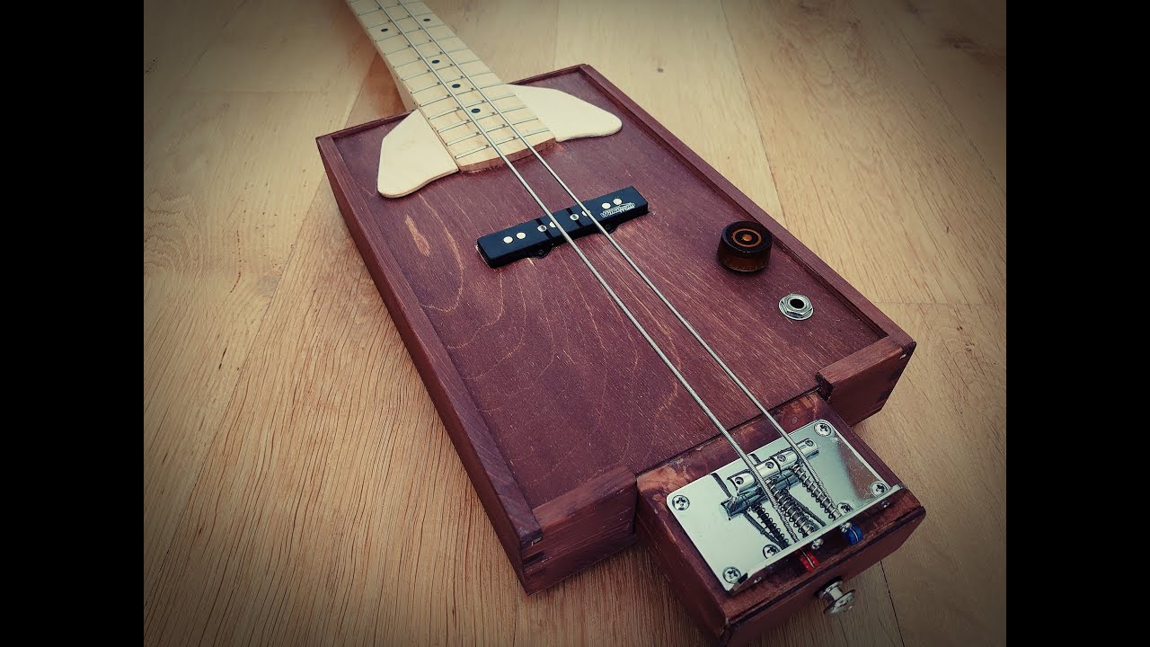 Two String Cigar Box Bass - Build & Sound Demo