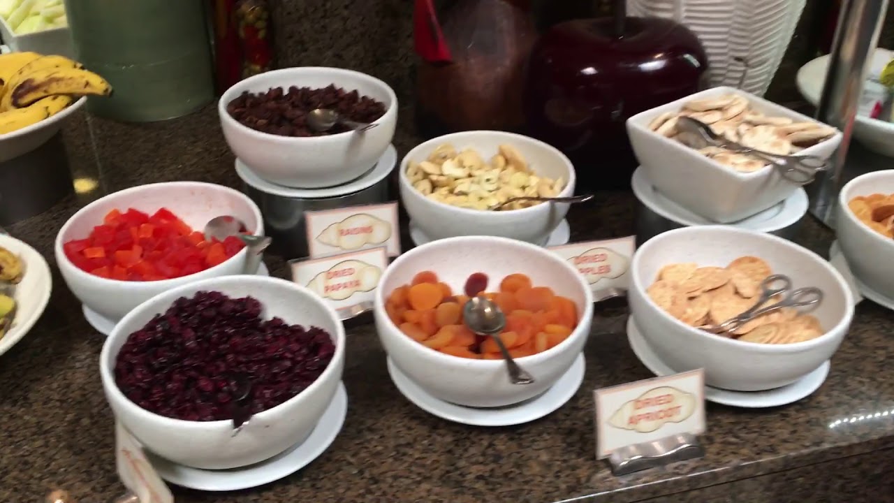 Secrets Jamaica breakfast buffet