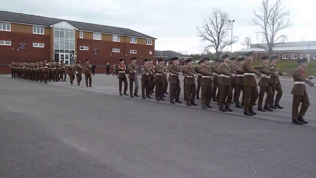 Irish Guards, St Patricks Day Parade, Aldershot 2014
