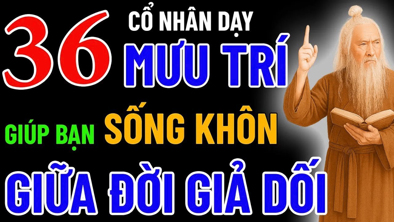 36 Mưu Trí Cổ Nhân Dạy   Bí Quyết Sống Khôn Giữa Đời Giả Dối