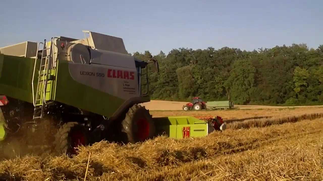 Claas Lexion 550 mit V660 (Sound!!!)