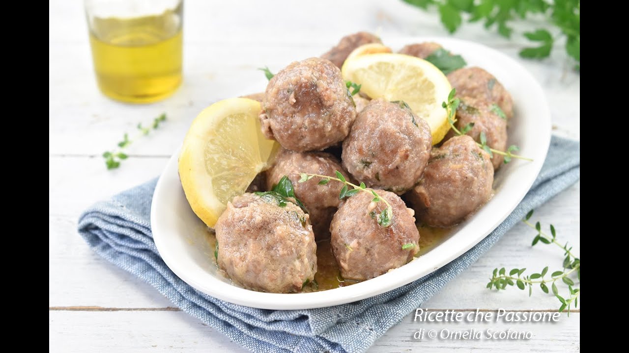 Polpette al limone cremose e veloci le mangerai solo così - Ricette che Passione