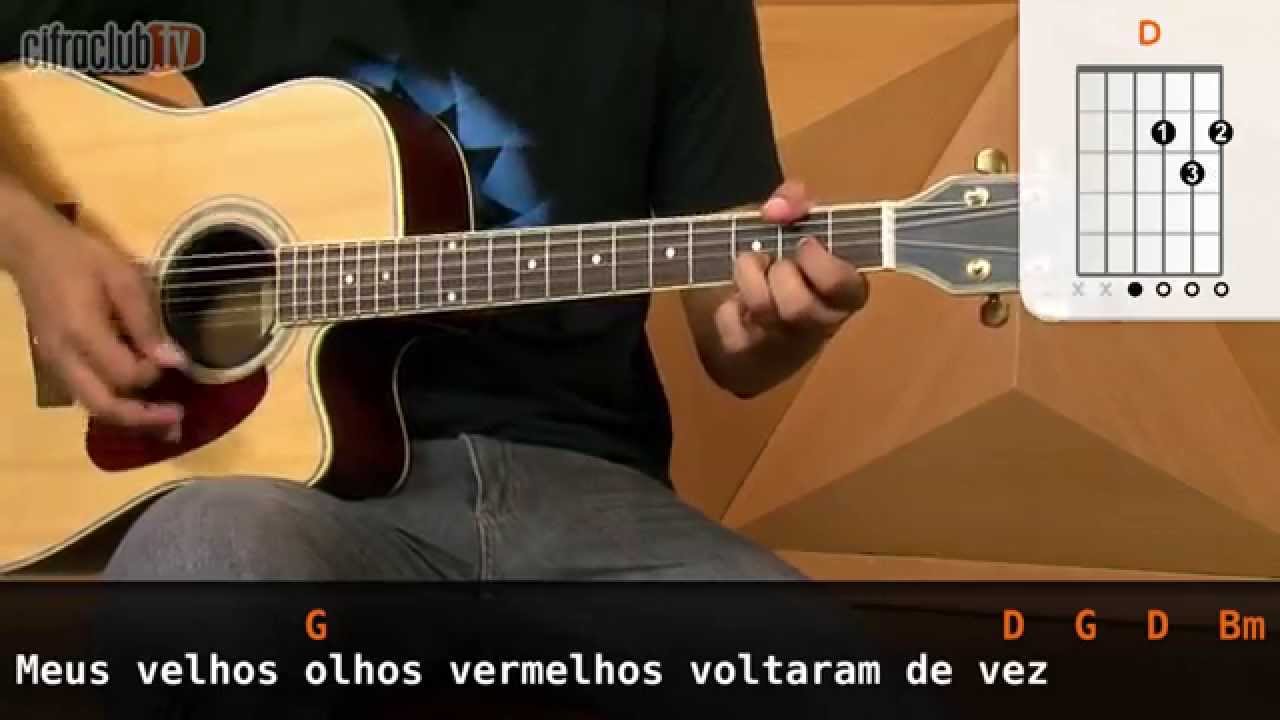 Olhos Vermelhos - Capital Inicial (aula de viol&atilde;o)