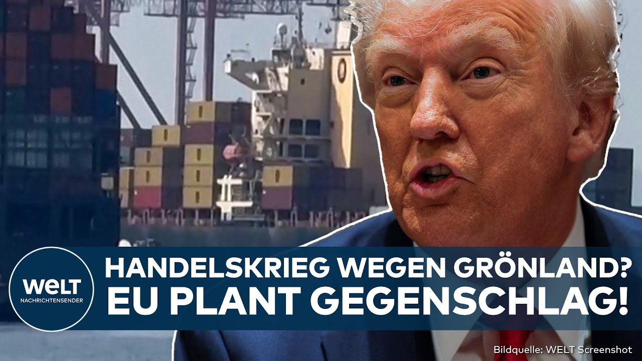 GR&Ouml;NLAND: Eskalation mit Trump? EU plant Schlag gegen USA! Gegenz&ouml;lle sollen kommen
