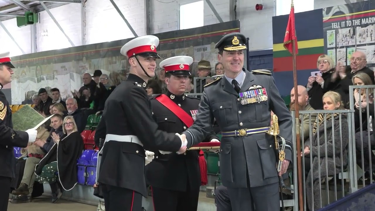 346 Troop King's Squad Pass Out Parade Royal Marines at CTCRM 1st March 2024 highlights