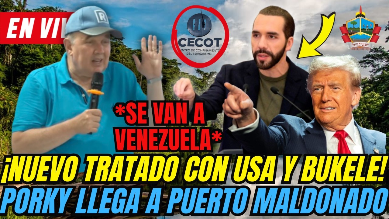 💥 PUERTO MALDONADO ESTALLA CON PORKY | Rafael López Aliaga Mitin Político en Madre de Dios