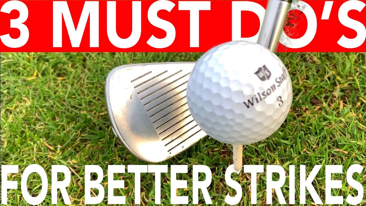 3 KEYS TO HIT BETTER IRONS - SIMPLE GOLF TIPS