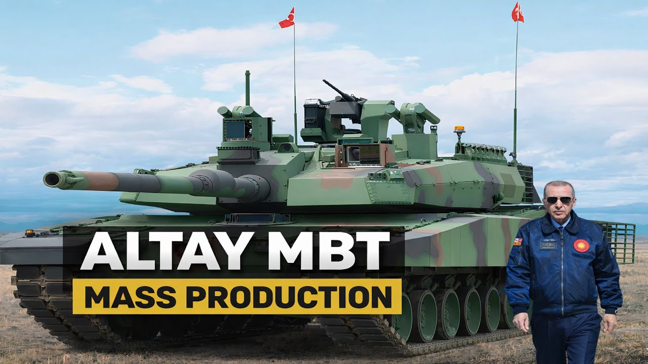 Shocking the World! Turkey Mass-Produces the Altay Main Battle Tank | A New Era of Armored Warfare