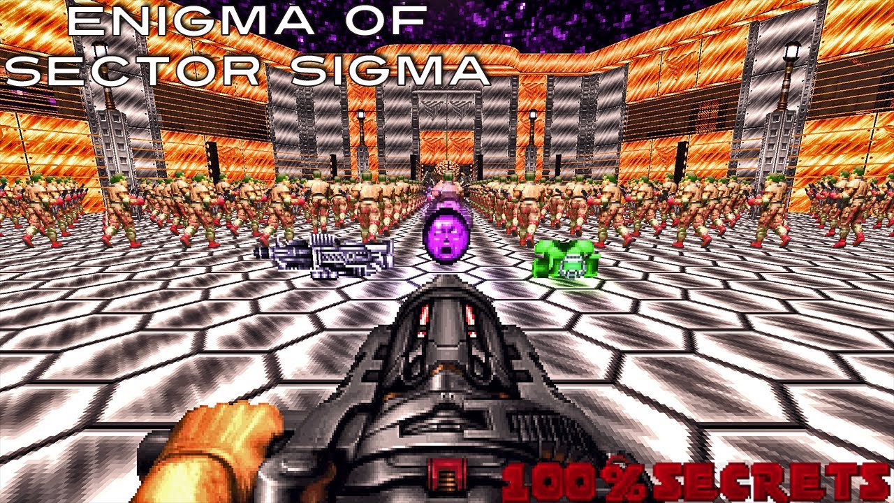 HELL CRUSHER DOOM - Enigma of Sector Sigma [100% SECRETS]