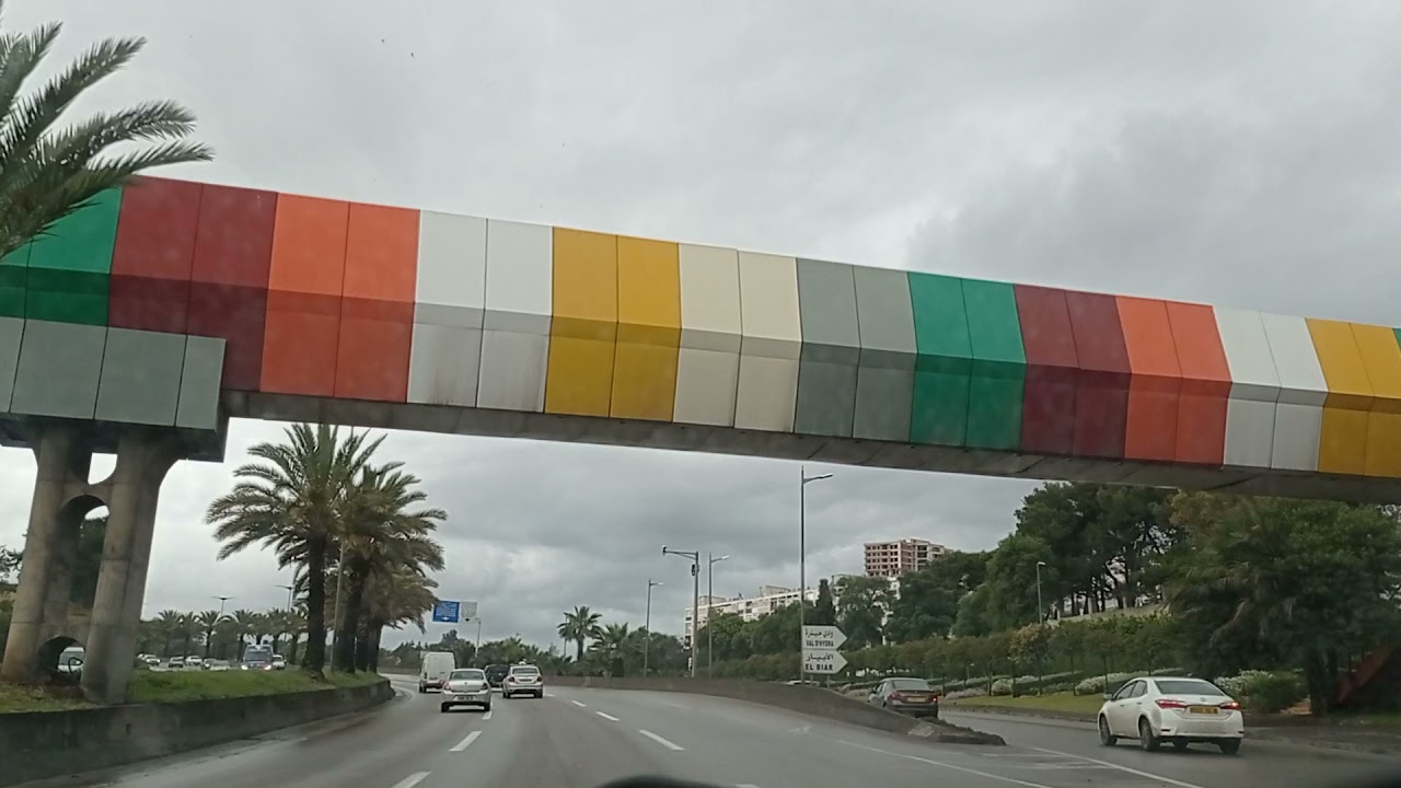 Driving in Algiers - From Hussein Dey to Dely Ibrahim