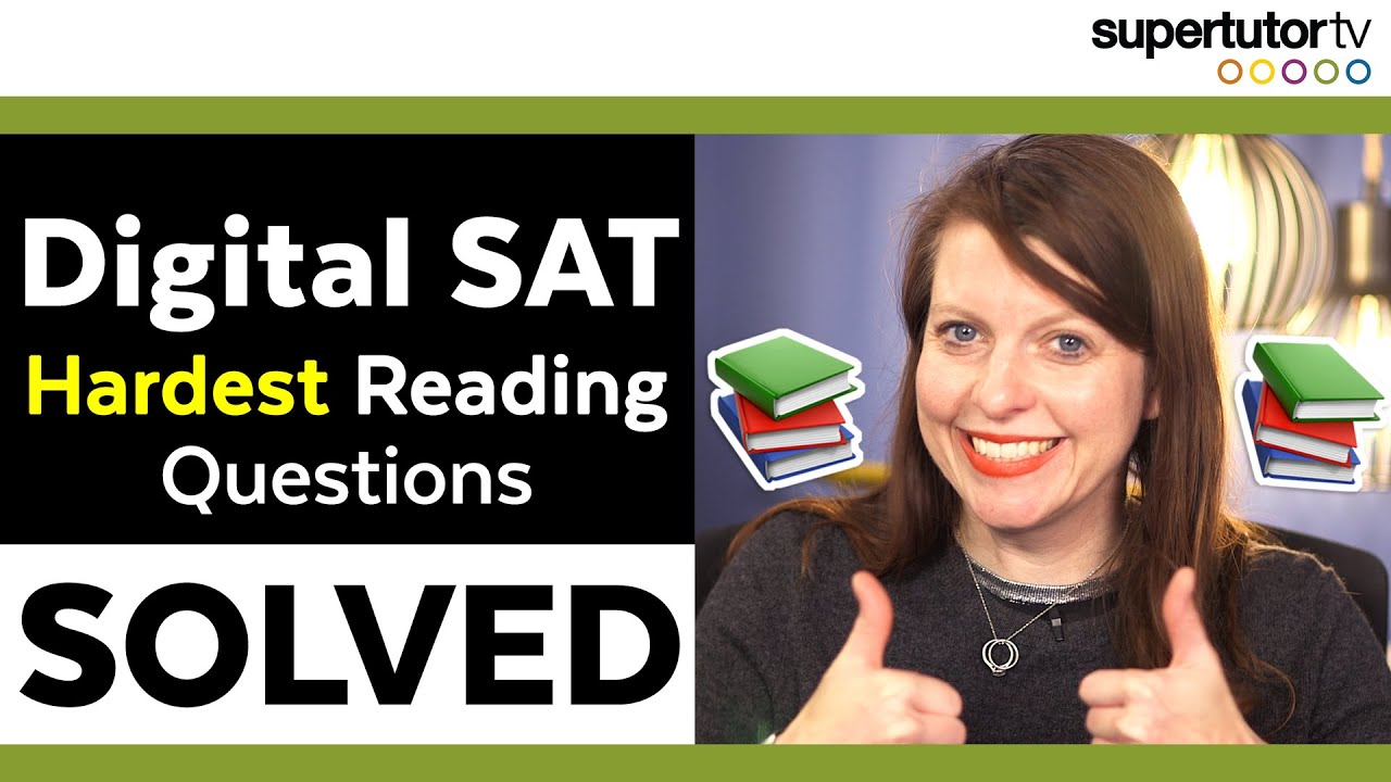 Самые сложные вопросы по чтению в Digital SAT РЕШЕНЫ!
