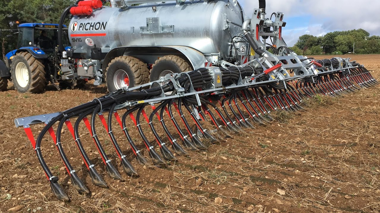 FD CUMA MORBIHAN - Mise en route tonne à lisier Pichon avec rampe à patins CUMA Renaissance 2020