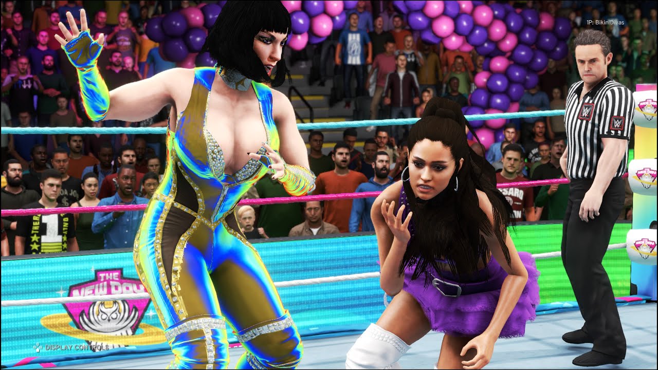 Ariana Grande vs. Queen Elizabeth Kaiva - WWE 2K22 - Full Match 💜