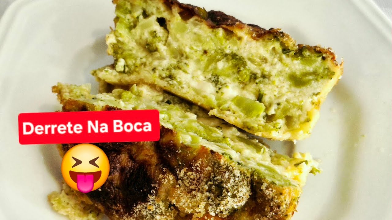 O Souflê De Brócolis Mais Fácil De Fazer E Mais Gostoso De Comer