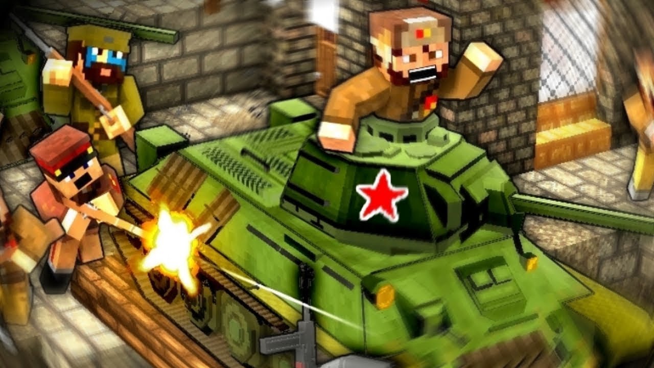 BATTLE OF VOLGA RIVER! - Minecraft WW2 (Heroes & Generals) - S5E11